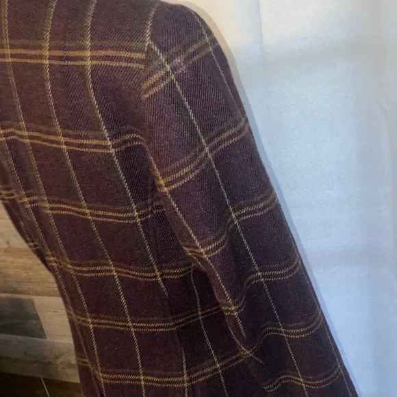 Talbots  Plaid Women's Blazer - Picture 5 of 11